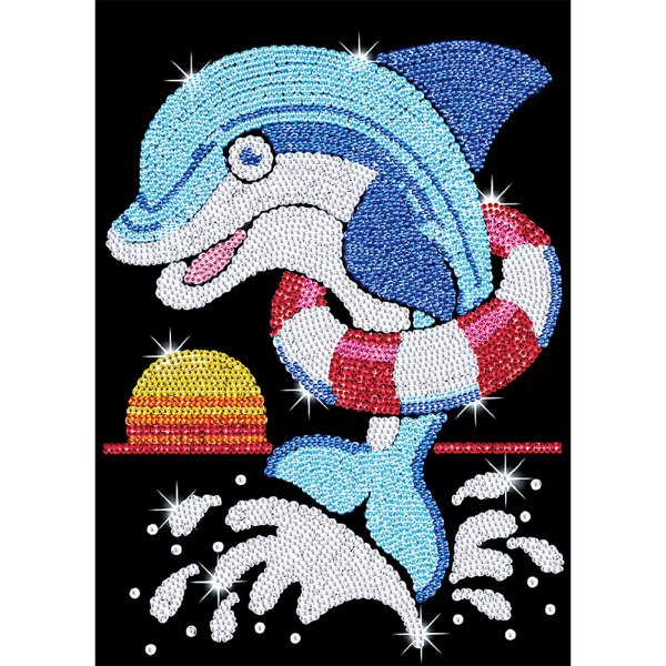 KSG мозаика из блесток Дельфин