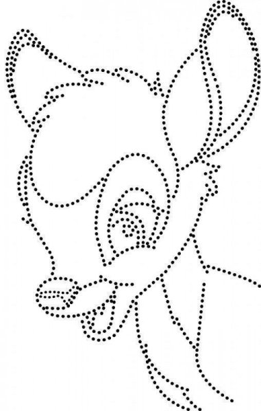 Трафарет для вышивания