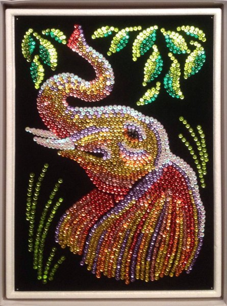 Вышивание пайетками