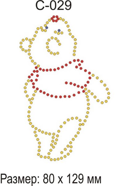 Аппликации из страз схемы