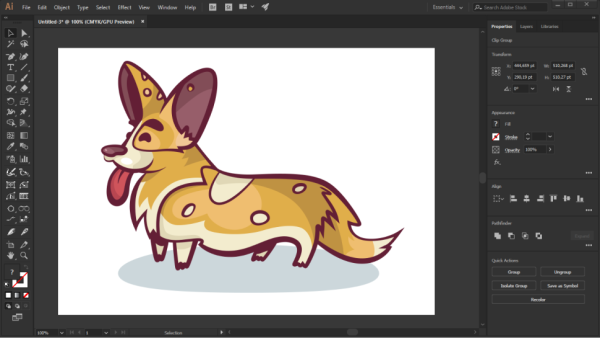 Adobe Illustrator рисунки