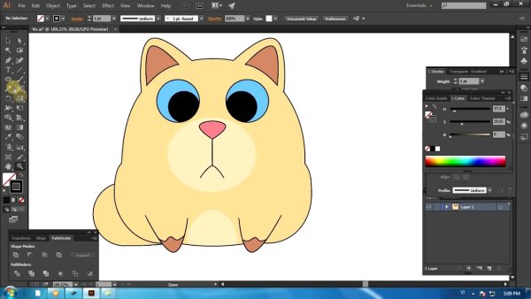 Рисунки в иллюстраторе для начинающих