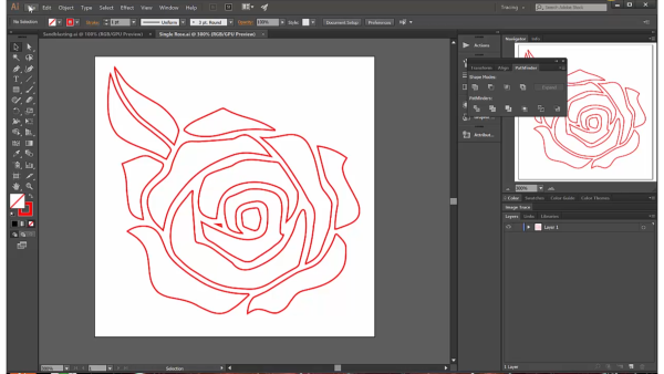 Легкие изображения в иллюстраторе