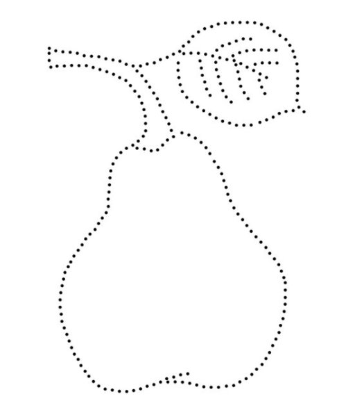 Рисование по точкам для детей