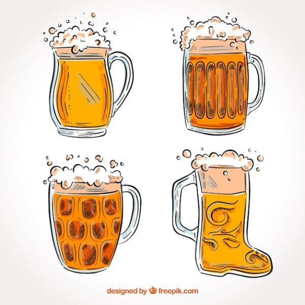 Пиво раскраска