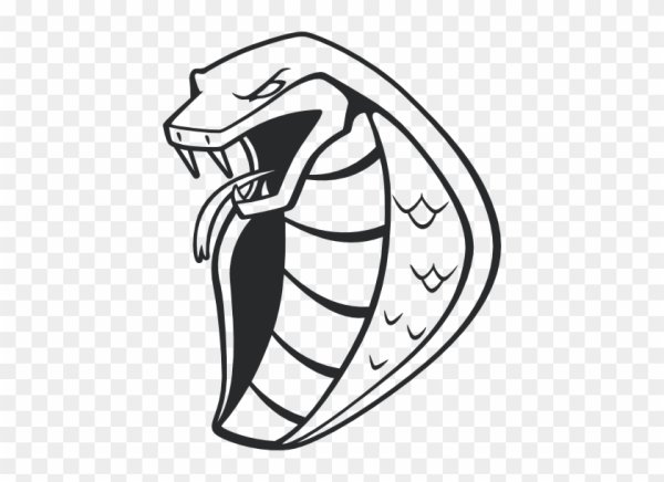 Голова змеи рисунок