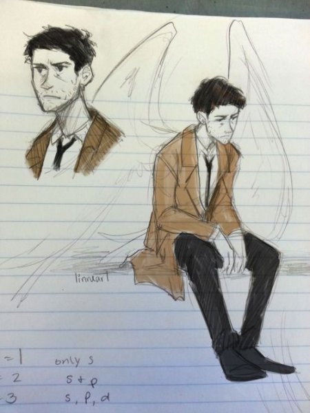 Сверхъестественное рисунки КАС