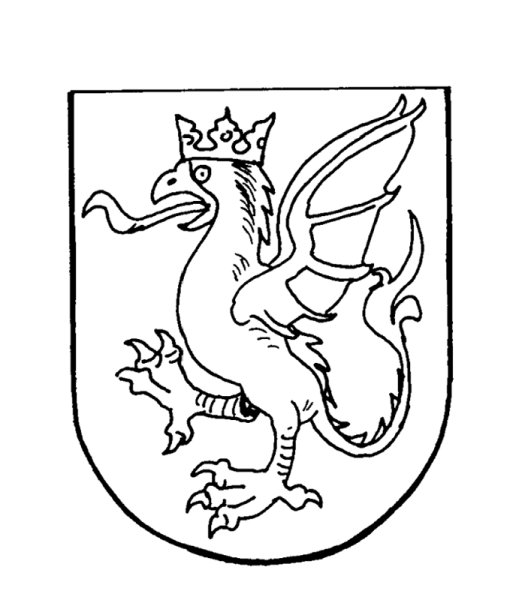 Герб раскраска