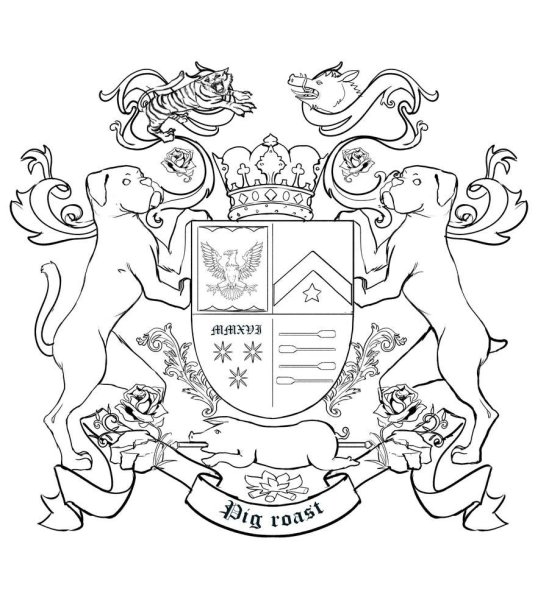 Герб разноцветный