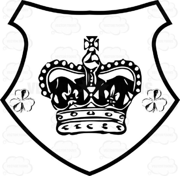 Рыцарская геральдика с единорогом