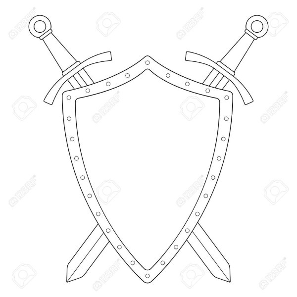 Придумать герб рыцаря