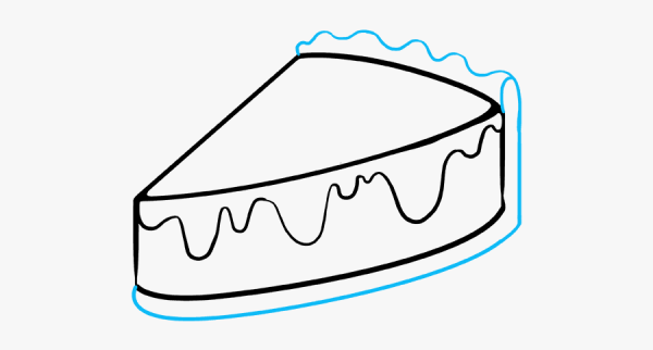 Раскраска чизкейк