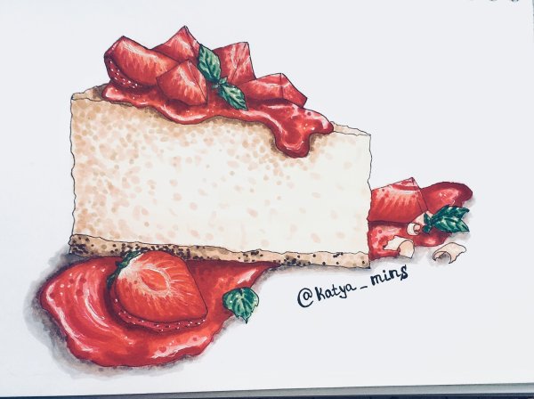 Чизкейк скетч