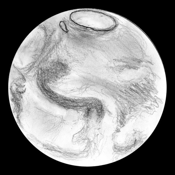 Планета Марс красками