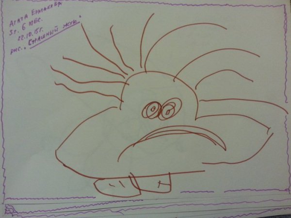 Рисунок змея Горыныча