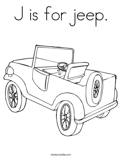 Нарисовать джип