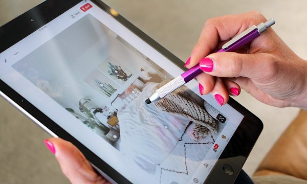 Планшет от Эппл стилусом