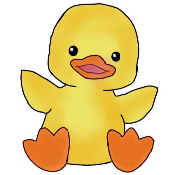 Раскраска маленькие утята