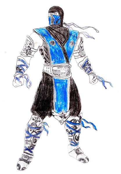 Рисунки мортал комбат 11 саб Зиро