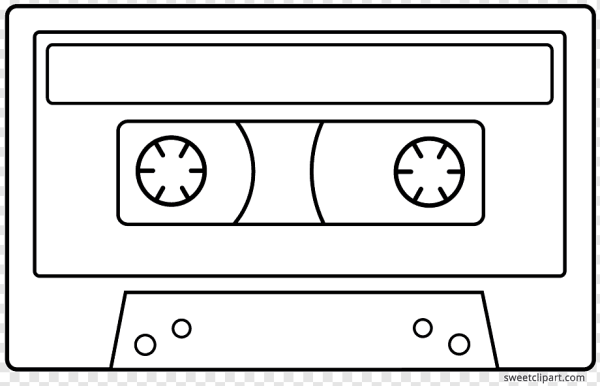 Нарисованная аудиокассета