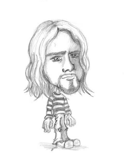 Курт Кобейн скетч