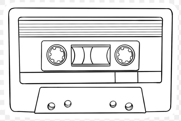 How to draw Tape Cassette