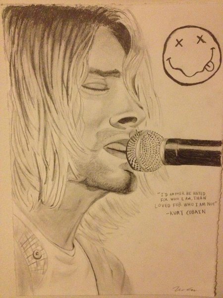 Курт Кобейн аниме