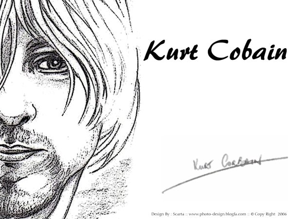Курт Кобейн вектор