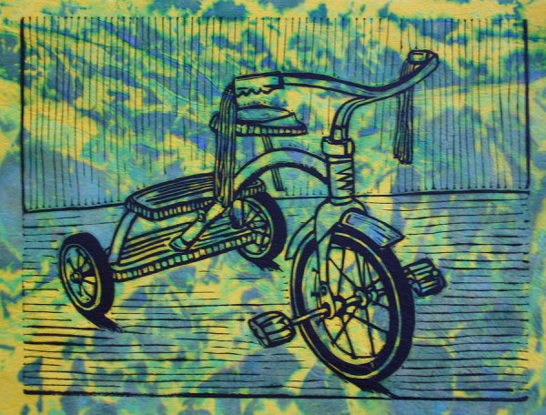 Трицикл рисунок