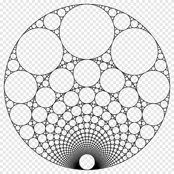 Геометрический узор в круге