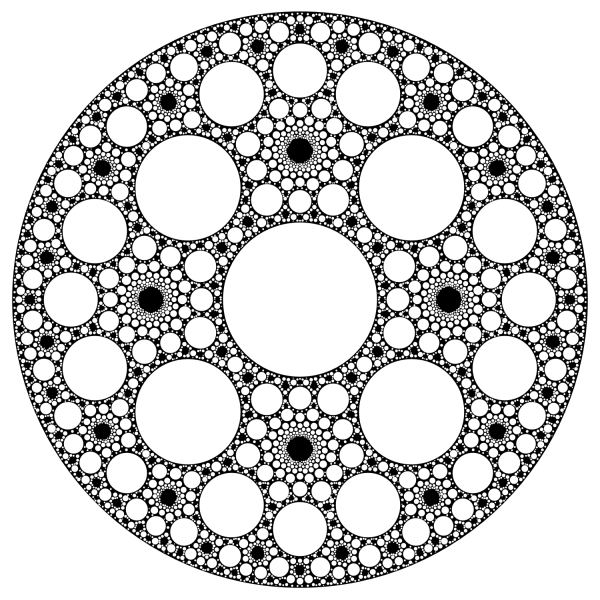 Фрактал круглый