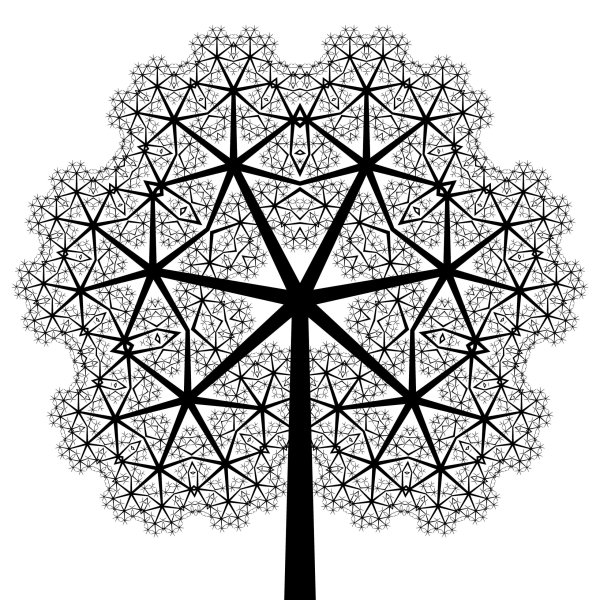 Фрактальная Графика дерево