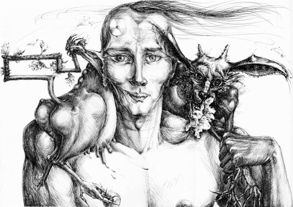 Рисунки психически больных