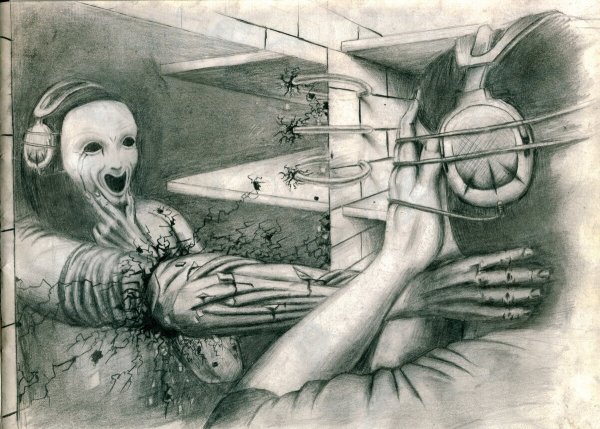 Рисунки больных шизофренией