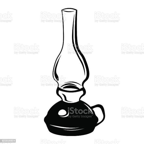 Керосиновая лампа эскиз