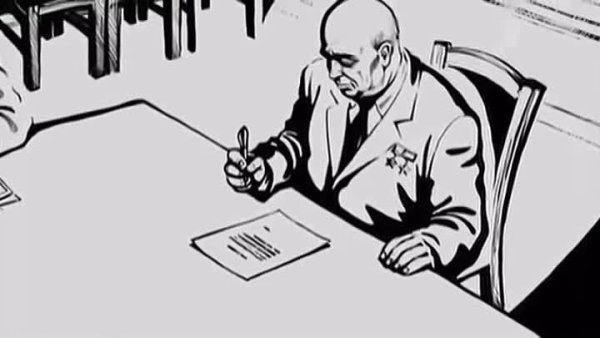 Карикатуры СССР Хрущев