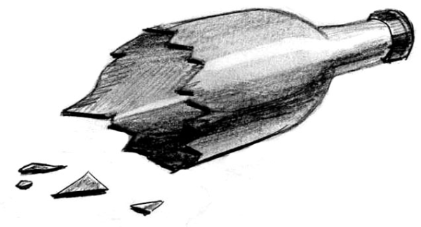 Разбитая бутылка