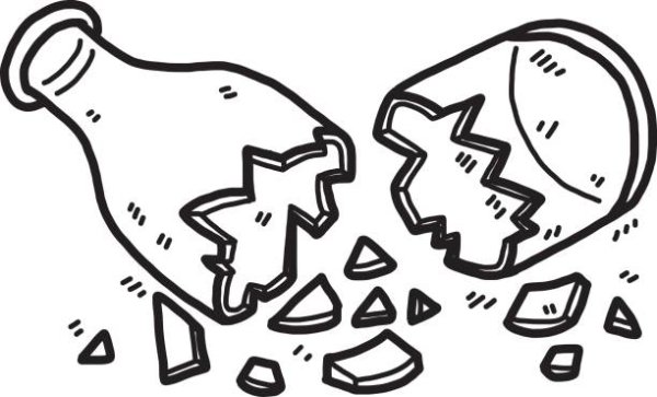 Разбитая бутылка