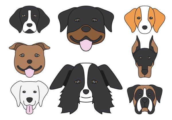 Голова собаки