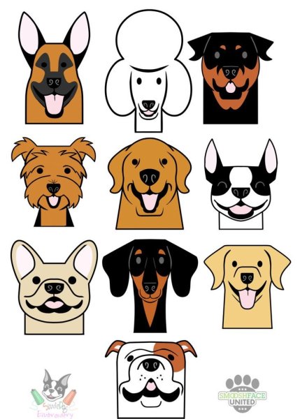 Корги Каваи Стикеры