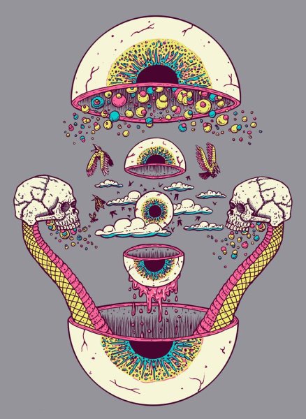 Наркоманские иллюстрации