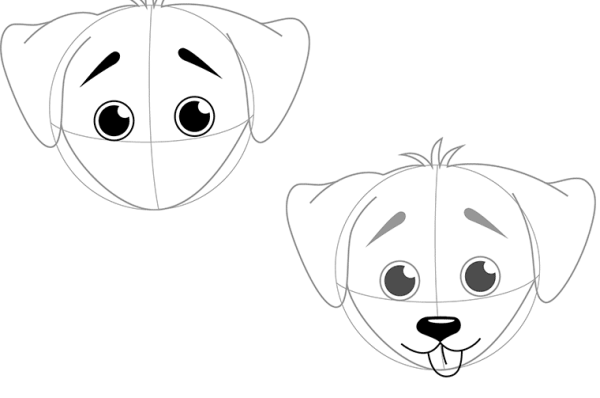 Мордочка собачки