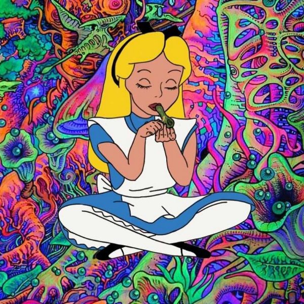Алиса в стране чудес психоделия