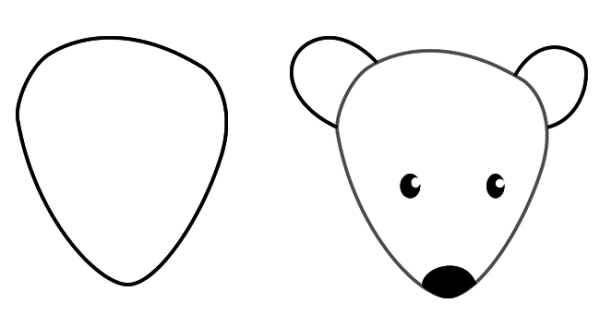 Мышки для срисовки легкие