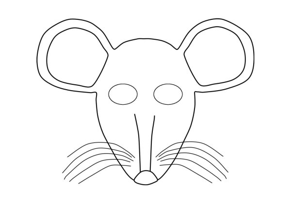 Аппликация мышка