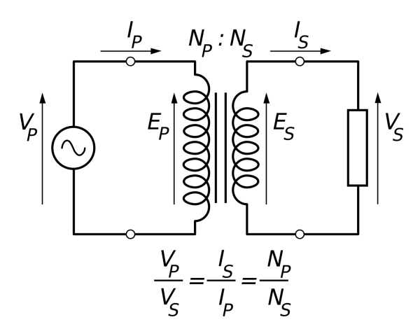 Трансформатор схема