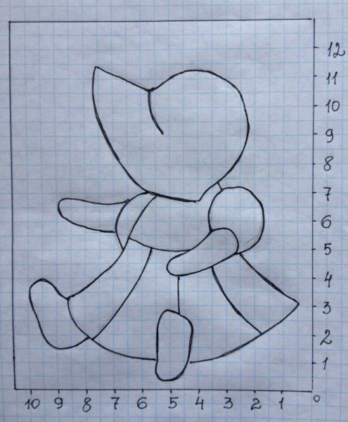 Трафареты для аппликаций из ткани