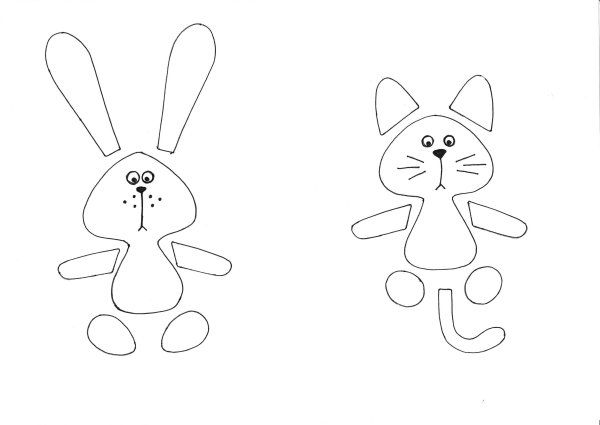 Аппликация шаблон