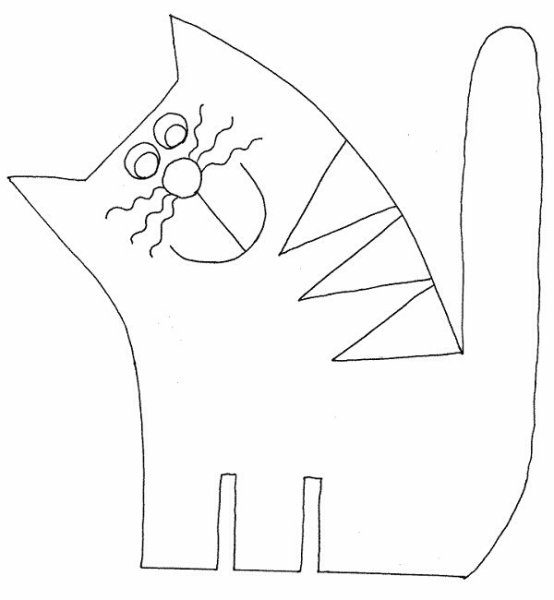 Аппликация Сова