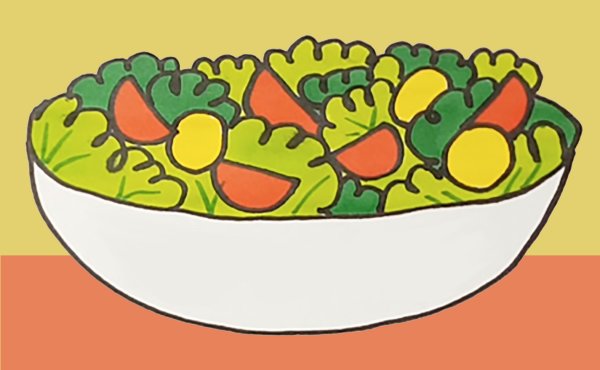 Оливье рисунок